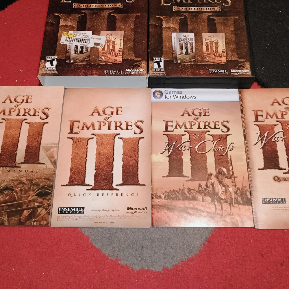 Microsoft Age of Empires III Collector's Edition Set